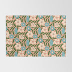Flower Garden - Peach  Rug Gallery Image 2