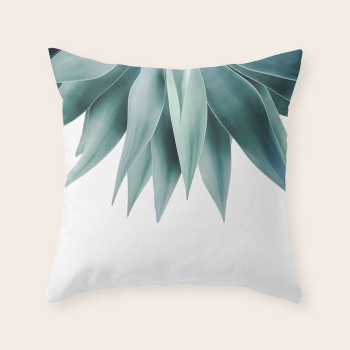 Agave fringe Throw Pillow Gallery Image 6
