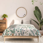 Winter Eucalyptus and Berry Pattern Comforter Gallery Image 3