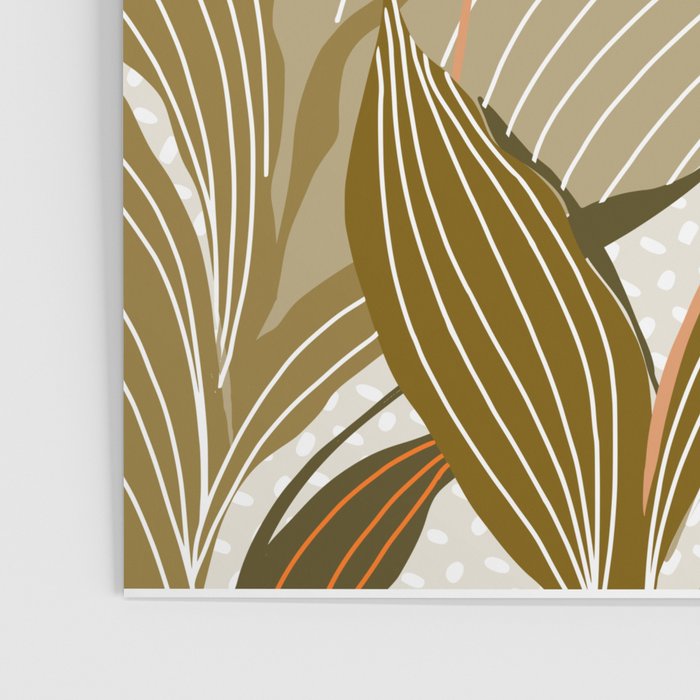 Flowers market: lily of the valley earthy toned Poster Gallery Image 3