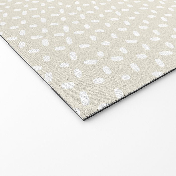 Flowers market: lily of the valley earthy toned Welcome Mat Gallery Image 2