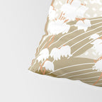 Flowers market: lily of the valley earthy toned Pillow Sham Gallery Image 4