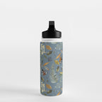 Moths Mystical Woodland B Water Bottle Gallery Image 3