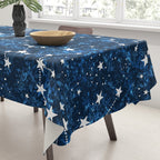 Starry Night Sky Cosmic Constellations Tablecloth Gallery Image 3