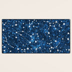 Starry Night Sky Cosmic Constellations Desk Mat Gallery Image 3
