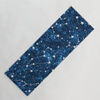Starry Night Sky Cosmic Constellations Yoga Mat Gallery Image 1