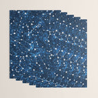 Starry Night Sky Cosmic Constellations Wrapping Paper Gallery Image 3