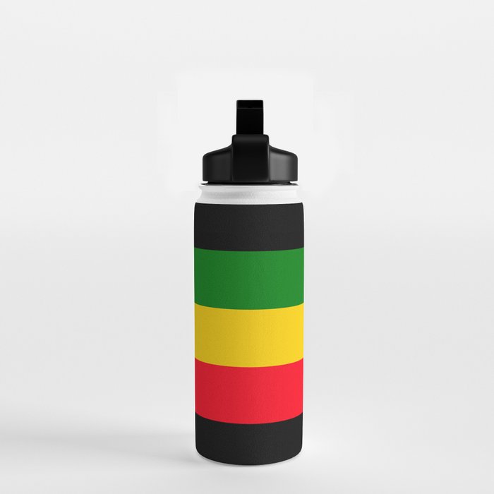 Rastafarian Colors Water Bottle Gallery Image 2