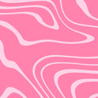 Pink Abstract Swirl Pattern Coffee Mug Gallery Image 2