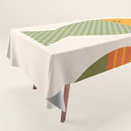 Geometrical Fish Tablecloth Gallery Image 1
