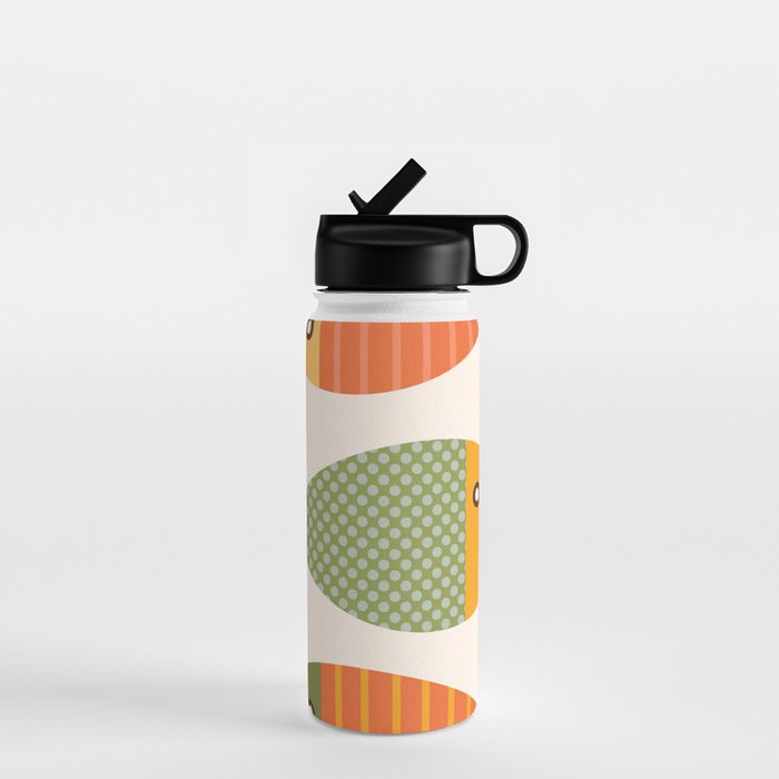 Geometrical Fish Water Bottle Gallery Image 1
