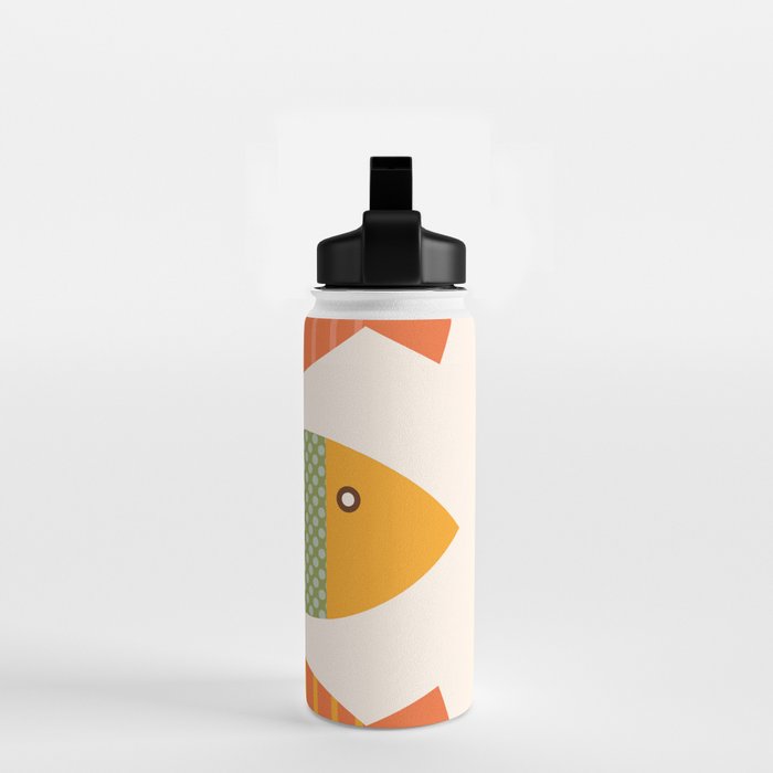 Geometrical Fish Water Bottle Gallery Image 2
