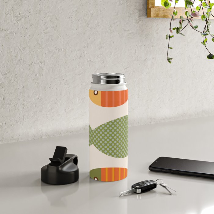 Geometrical Fish Water Bottle Gallery Image 4