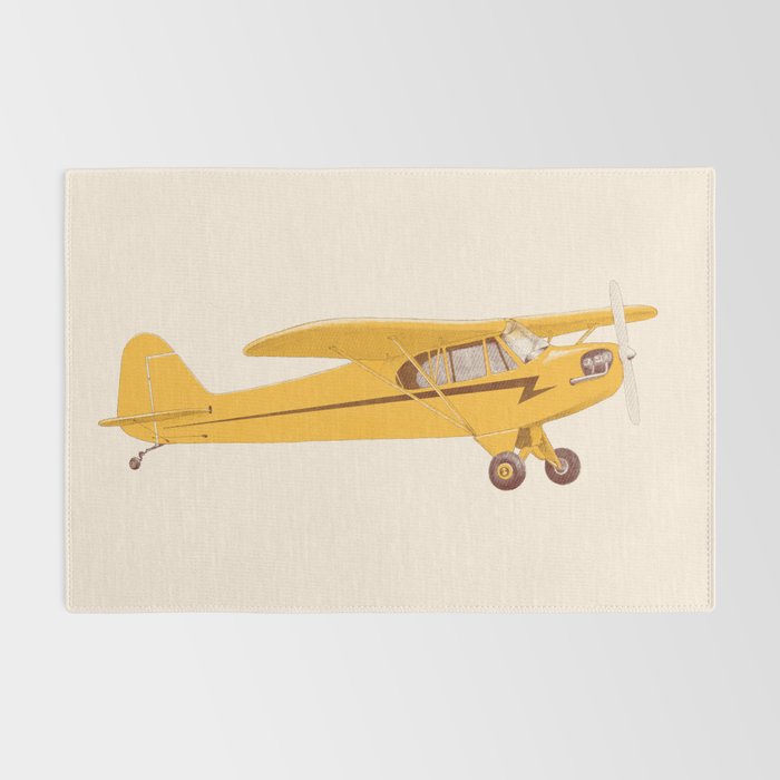 Little Yellow Plane Rug Gallery Image 2