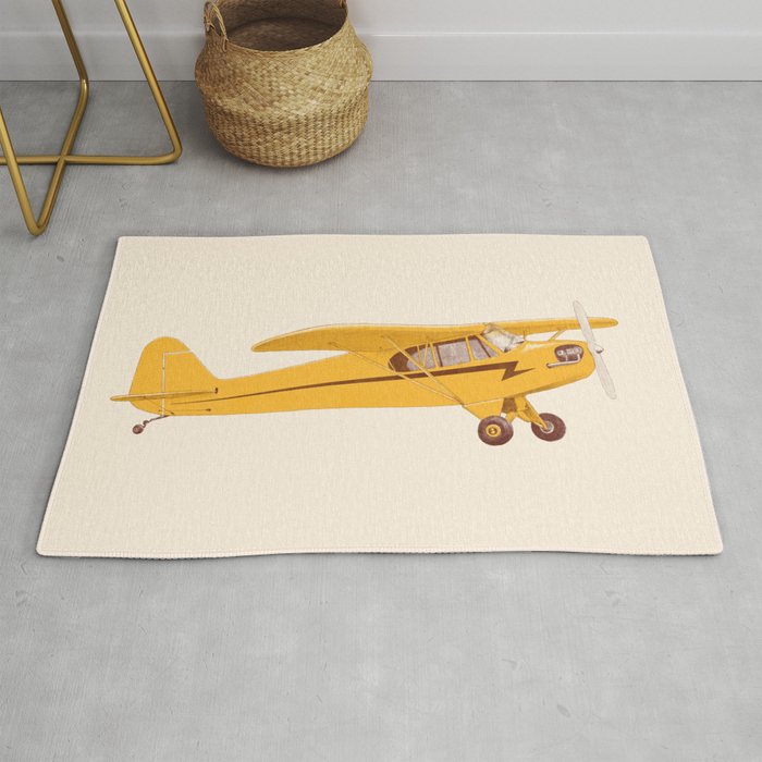 Little Yellow Plane Rug Gallery Image 1