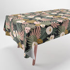 Floral garden tropical 7F Tablecloth Gallery Image 1