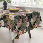 Floral garden tropical 7F Tablecloth Gallery Image 3