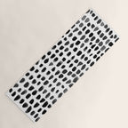 Dots (Black) Yoga Mat Gallery Image 1