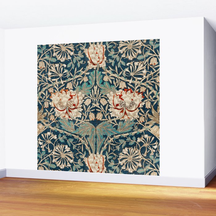 Honeysuckle by William Morris Wall Mural Gallery Image 2