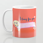 Valentine's Day dachshund dog Coffee Mug Gallery Image 3