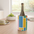 Modulus Colorful Retro Geometric Pattern Wine Chiller Gallery Image 4