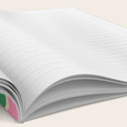 Modulus Colorful Retro Geometric Pattern Notebook Gallery Image 2