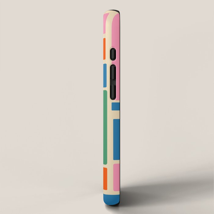 Modulus Colorful Retro Geometric Pattern iPhone Case Gallery Image 2