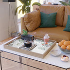 Eucalyptus Green Watercolor Serving Tray Gallery Image 2