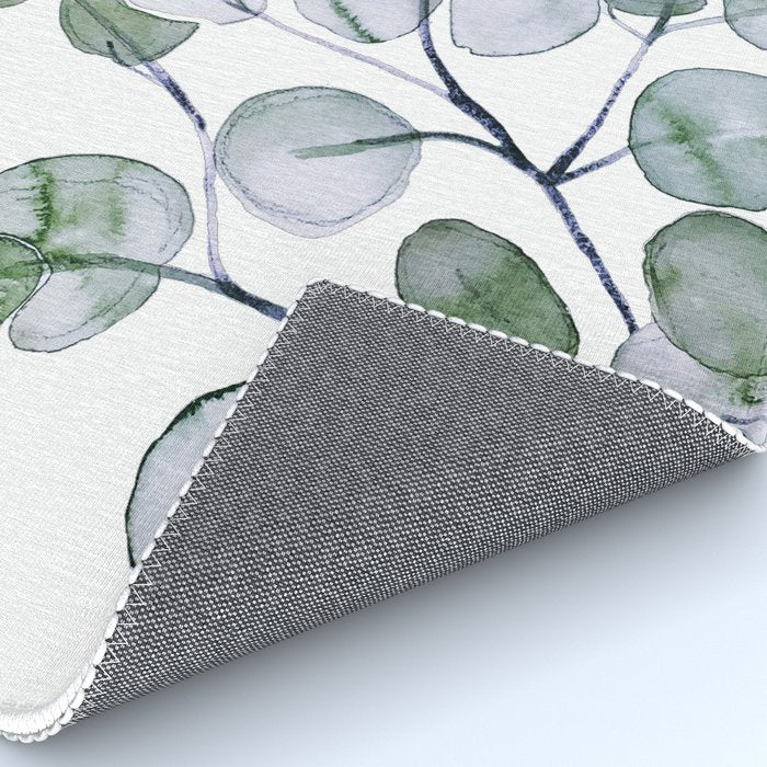 Eucalyptus Green Watercolor Rug Gallery Image 4