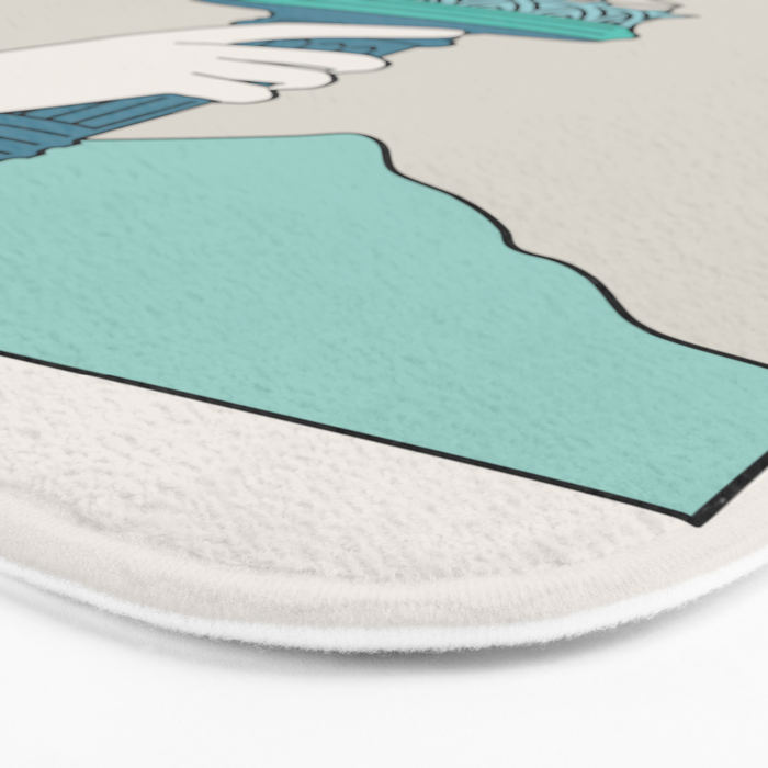 Cat Landscape 22 Bath Mat Gallery Image 3