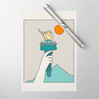 Cat Landscape 22 Wrapping Paper Gallery Image 1