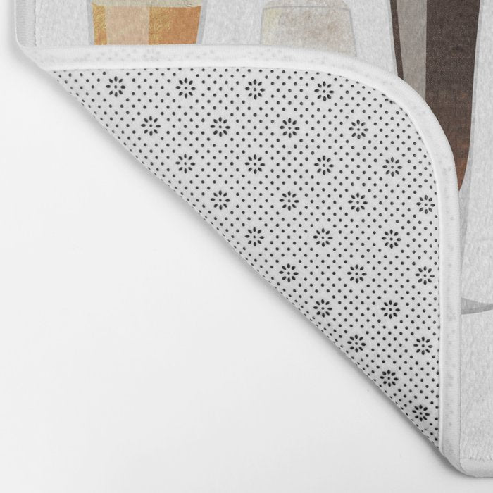 Beer Mugs Bath Mat Gallery Image 2