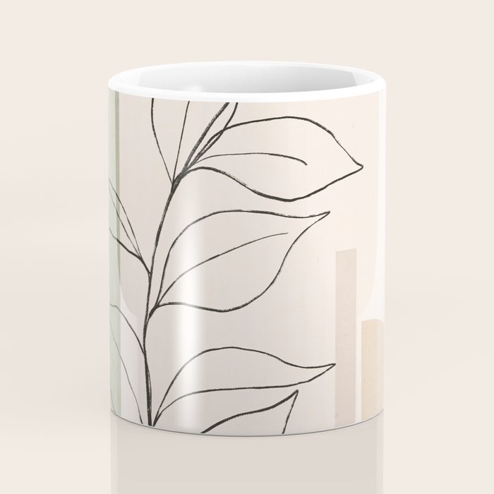 Abstract Minimal -Plant 11 Coffee Mug Gallery Image 4