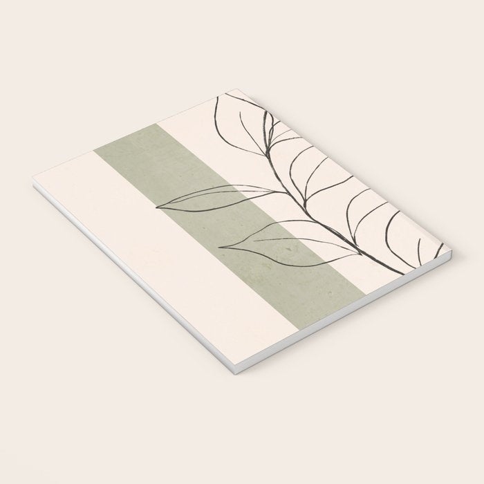 Abstract Minimal -Plant 11 Notebook Gallery Image 3
