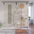 Abstract Minimal -Plant 11 Wall Mural Gallery Image 1