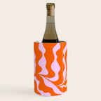 Matisse cut-outs - Pink & Orange Leaf on Sun Wine Chiller Gallery Image 1