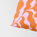 Matisse cut-outs - Pink & Orange Leaf on Sun Pillow Sham Gallery Image 4