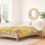 Vibrant Vintage Blooms Duvet Cover Gallery Image 2