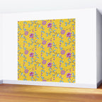 Vibrant Vintage Blooms Wall Mural Gallery Image 2