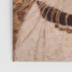 Gustav Klimt Style White Cat with Black and Gold Collar Poster Gallery Image 3