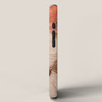 Gustav Klimt Style White Cat with Black and Gold Collar iPhone Case Gallery Image 2
