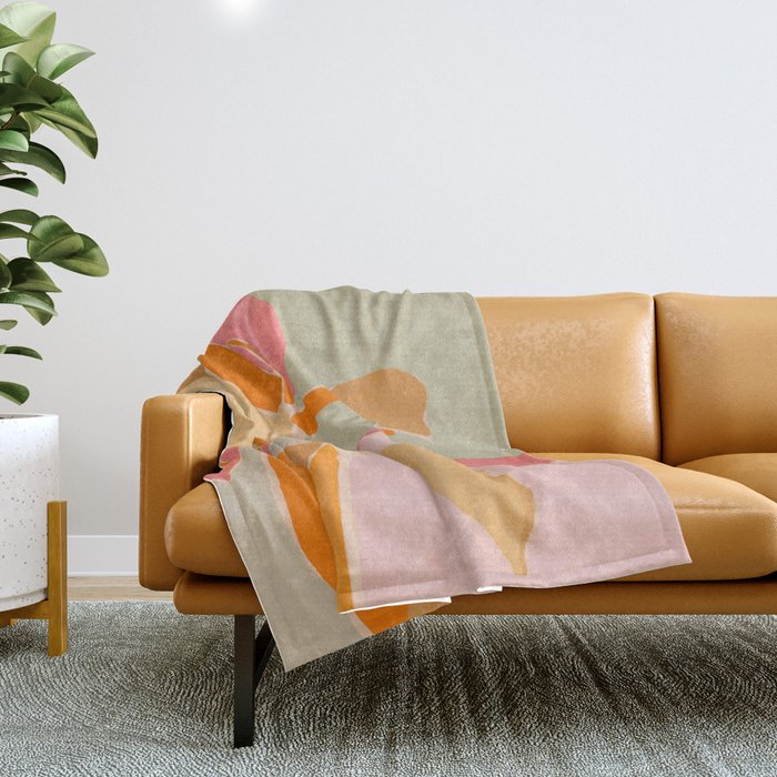 Spring Flora Throw Blanket Gallery Image 1