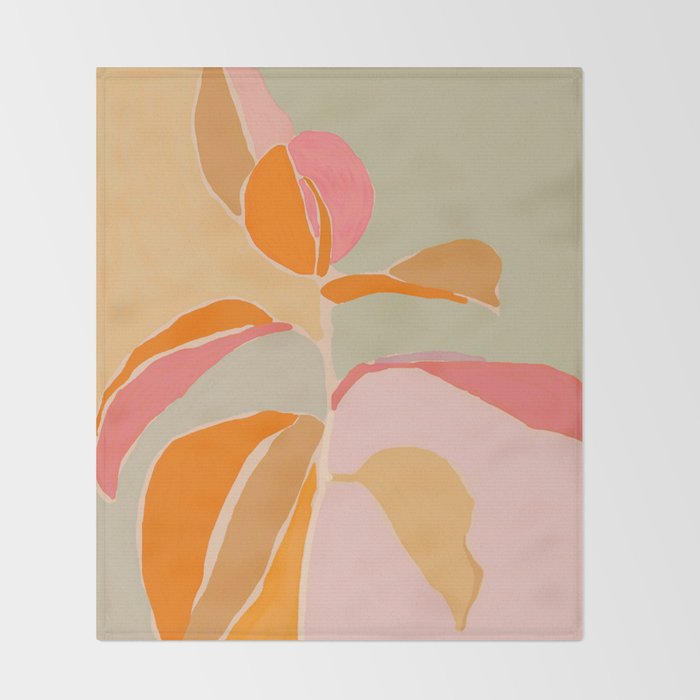 Spring Flora Throw Blanket Gallery Image 2