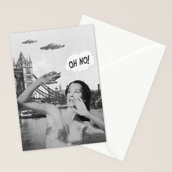 Oh no! London ca. 1950 Stationery Card Gallery Image 2