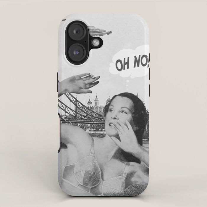 Oh no! London ca. 1950 iPhone Case Gallery Image 1