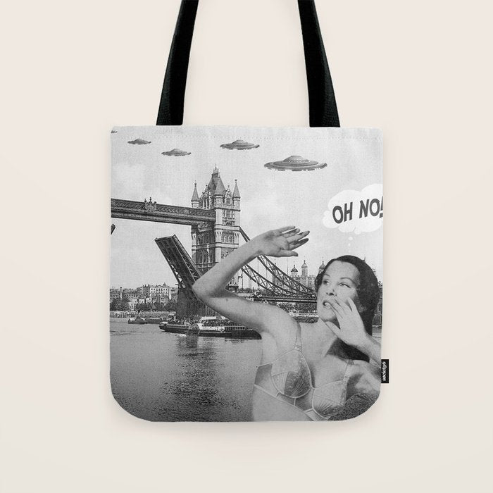 Oh no! London ca. 1950 Tote Bag Gallery Image 1