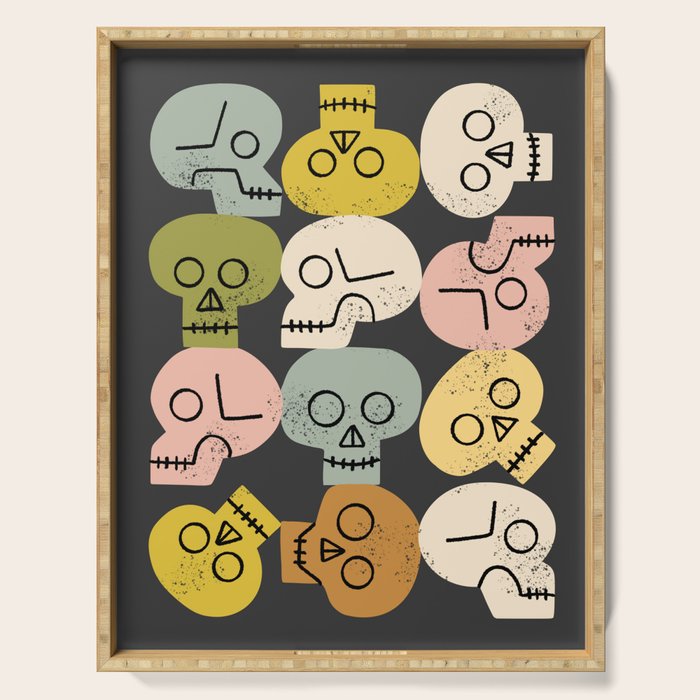 Happy Skulls Serving Tray Gallery Image 1