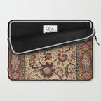 Safavid Silk Metal-Thread Persian Rug Print Laptop Sleeve Gallery Image 2
