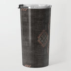 Kilim in Black and Pink Travel Mug Gallery Image 3