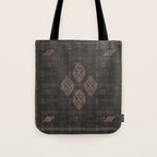 Kilim in Black and Pink Tote Bag Gallery Image 1